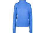 Urban Classics Damen Pullover Ladies Oversize Maglia A Collo Alto Brightblue-Xs