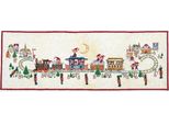 Eva Rosenstand Set Da Parete A Punto Croce "Calendario Dell'avvento, Treno"", Schema Di Conteggio, 40X115Cm"