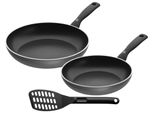 Wmf Permadur Inspire Stielpfannen-Set (24 Und 28 Cm) Mit Pfannenwender 3201111797