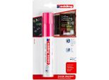 Pennarello A Gesso Edding 4090 4-15Mm Rosa Neon Confezione Da 6