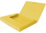Top File+ A4 40Mm 390G/Mq Multistrat Giallo Confezione Da 9