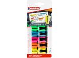 Evidenziatori Edding 7 Mini Evidenziatori 1-3 Mm Assortiti Ve=10X5 Pezzi In Blister