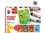 Marabu 311000000102 Marabu Kids Dot Colour Dot Pen Set "Animali"", 4 X 25 Ml"
