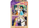 Educa Puzzle In Legno Principesse Disney 2X16 Pezzi