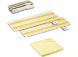 KÄRcher 28633460 KÄRcher Starter WischbezüGe-Set FüR Dampfreiniger Sonstige Fasern, 1 Set