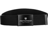 Peterson Cintura Da Uomo Con Fibbia Automatica Fiatau Nera 135 Cm