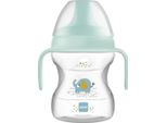 Mam Learn To Drink Cup Con Manici E Beccuccio Rimovibili, 6+ Mesi, 190 Ml, Azzurro 1 Pezzo (Confezione Da 1)