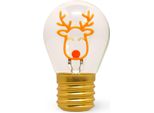Legami Bulb Fiction Renna Da Tavolo Con Design A Lampadina Led Xmas Natale