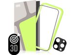 Protettore Di Vetro Temperato 3D Per Iphone 16 Pro Max + Vetro Della Fotocamera + Applicatore (Compatibile Con La Custodia)