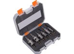 Set Di Seghe A Tazza Tct, Kit Di Seghe A Tazza In Carburo, Kit Di Seghe A Tazza In Carburo Tct, Sega A Tazza Per Taglio Metalli, Set Di Frese A Tazza Con Punta In Carburo, Kit Di Frese A Tazza