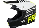 Casco Motocross Freegun XP4 Danger, Nero/Bianco/Giallo, 2XL (63/64)