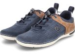Bugatti Glenans Scarpe Da Uomo - Mocassini Sportivi - Scarpe Basse Blu Tempo Libero