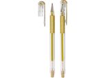 Pentel Rollerball Gel Hybrid Gel Grip Metallic K118 Oro