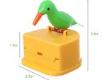 Porta Stuzzicadenti Carino Per Uccelli Dispenser Regalo Gag Custodia Per Stuzzicadenti Di Pulizia