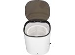 Mini Lavatrice Portatile 4.5L Piccola Lavatrice A Turbina Con Cestello Di Scarico Spin Per Appartamento Da Viaggio Rv Bianco
