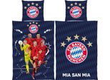 Biancheria Da Letto Fc Bayern MüNchen Player 135X200Cm / 80X80Cm Linon / Renforcé