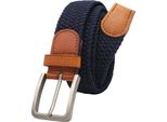 Peterson Cintura Da Uomo Con Fibbia Classica Spilge Navy 115 Cm