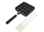 Non Stick Takoyaki Grill Pan Plate Cooking Baking Mold Tray
