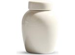 Mini Urna Funeraria 30 Ml - Mini Urna Bianca Per Le Ceneri Di Animali Domestici E Persone - Urna Commemorativa Di Alta Qualità