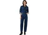 Pepe Jeans Shyla Tuta Denim Blu Xs Donna Blu Xs