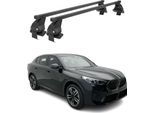 Portapacchi Menabo Per Bmw Ix2 U10 2024-2025 Acciaio Nero 2 Pezzi