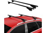 Menabo Portapacchi Di Base Per Ford Ka+ Active 2018-2020 75Kg Alluminio Nero 2X