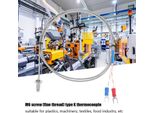 Termocoppia Di Tipo K, Sonda A Termocoppia Di Tipo K A Vite M6 A Filo Sottile Tipo K Sensore Di Temperatura A Filo 0-400�� (Generic7Svbwdgqx9-03)