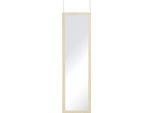 Howhomely | Specchio - Specchio Da Parete - Bianco Beige - 126 X 36 Cm - Specchio Decorativo