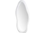 Howhomely | Specchio Da Parete - Specchio - Bianco - 75 X 33 Cm - Specchio Decorativo Di Forma Irregolare