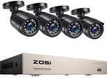 Sistema Di Sicurezza Domestica, Dvr H265+, Visione Notturna