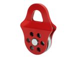 Snatch Block Puleggia Di Traino 4T Capacità Di Carico Pesante Puleggia Winch Rosso Per Camion Trattore Atv Utv
