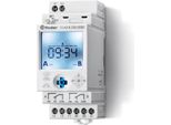 Finder 12A200240000 Timer Programma Settimanale, Programma Giornaliero IP20 Funzione Astro, Programma Vacanze, Funzione Impulsi (1
