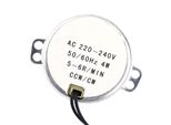 1Pc 220-240V Ac Motore Sincrono Motoriduttore 4W Cw/Ccw (5-6RPM)