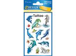 Avery Zweckform 56439 Zdesign Kids Tatuaggi Per Bambini "Delfini"", Colorati"