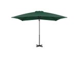 Vidaxl Ombrello Semaforo Con Palo In Alluminio 250X250 Cm Verde