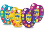 Colori Ad Acqua, Tavolozza, Con Pennello, 12 Colori