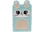 Taccuino In Peluche Blue Rabbit A5