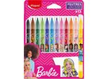 Maped 845418 Maped Barbie Filzstifte Farbsortiert, 12 St.