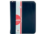 Cartella A4 709 Con Zip, Blu Navy