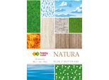 Happy Color A4 Blocco Natura 15 Fogli 30 Motivi