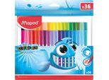 Marcatori Oceano Colorpeps 36 Colori Maped