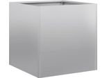 Vidaxl Fioriera 40X40X40 Cm In Acciaio Zincato