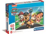Clementoni Puzzle 60 Superkolor Paw Patrol 26114