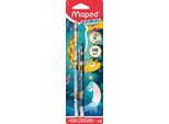 Maped 851819 Maped Jungle Fever Bleistifte Hb Hellblau, Dunkelblau 2 St.