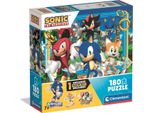 Clementoni - Puzzle Sonic The Hedgehog 180 El. - Oficjalny Produkt Premium