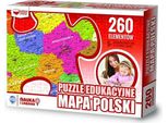 Puzzle 260 Mappa Educativa Della Polonia
