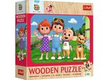 S.Price Puzzles - _24 Puzzle In Legno_ - Wesoycocomelon / Moonbug Cocomelonmix 70 #37;