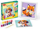 Maped 907084 Maped Set Da Colorare Creativo "Dipingere Con I Numeri"" Cane/Fuoco"