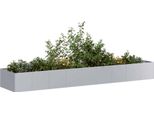 Vidaxl Fioriera 360X80X40 Cm In Acciaio Zincato
