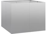 Vidaxl Fioriera 100X100X80 Cm Acciaio Zincato